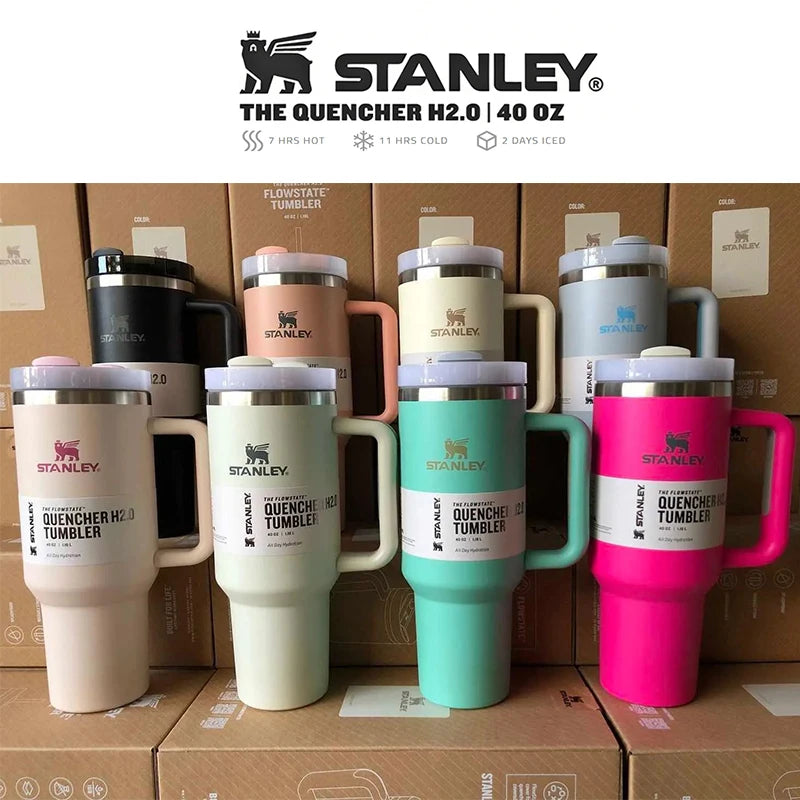 Stanley Insulated Tumbler with Straws