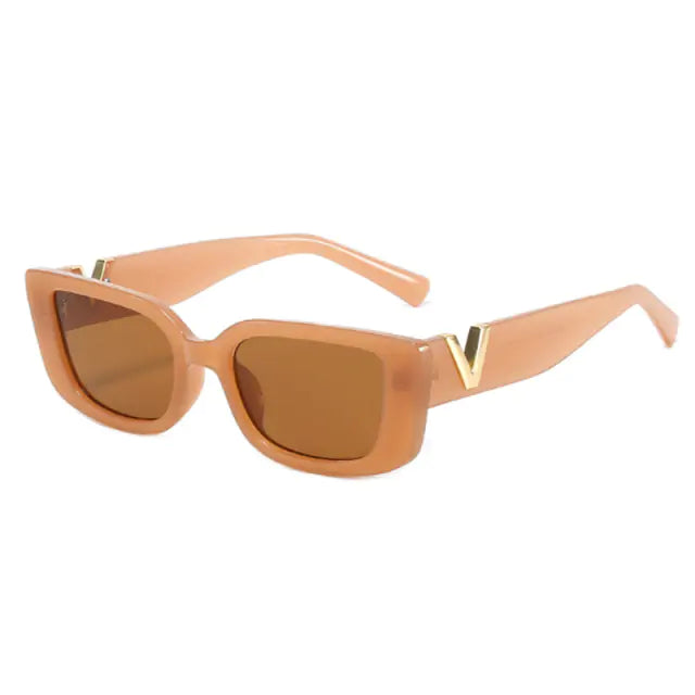 Rectangle Retro Sunglasses