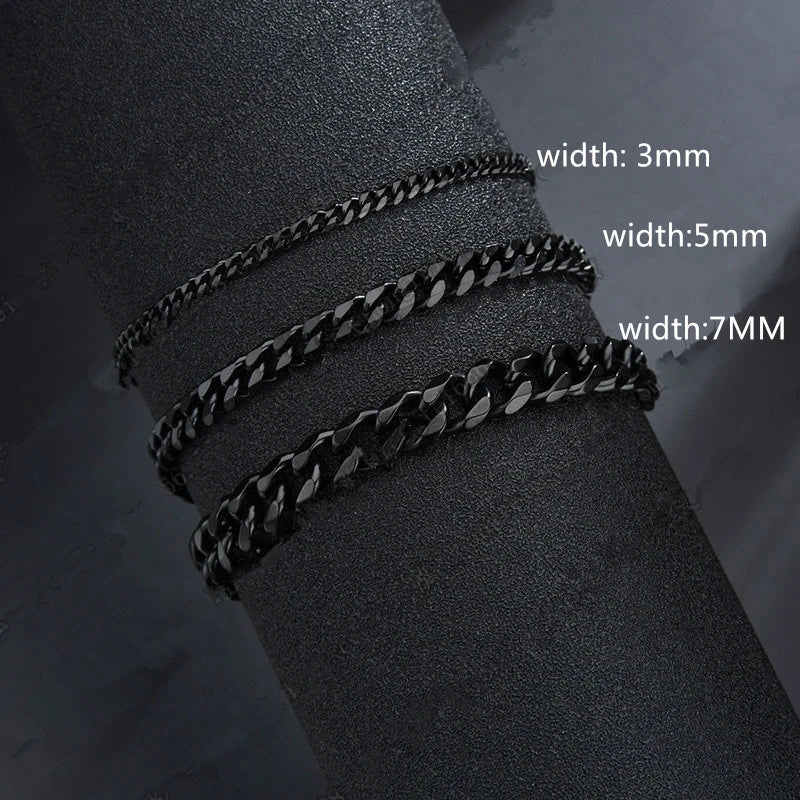 2022 New Trendy Cuban Chain Men Bracelet